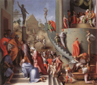 ポントルモ、『エジプトにおけるヨセフ』、1515頃-18