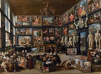 ウィレム・ファン・ハーハト《コルネリス・ファン・デル・ヘーストの画廊》1628