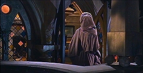 『吸血鬼ドラキュラの花嫁』 1960　約52分：男爵の部屋のバルコニー