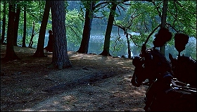『帰って来たドラキュラ』 1968　約43分：水辺の森