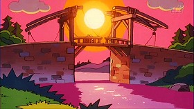 『それいけ！アンパンマン とべ！とべ！ちびごん』 1991　約16分：跳ね上げ橋