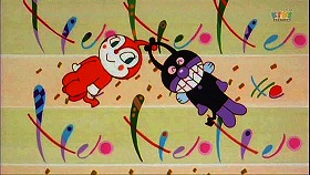 『それいけ！アンパンマン とべ！とべ！ちびごん』 1991　約25分：「いくぞ！ばいきんまん」背景5