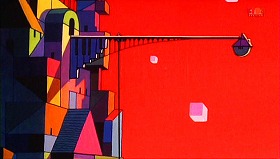 『それいけ！アンパンマン　つみき城のひみつ』 1992　約18分：昇降機の行き先