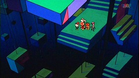 『それいけ！アンパンマン　つみき城のひみつ』 1992　約35分：つみき城、下層部