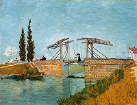 ゴッホ《アルルの跳ね橋》 1888　ヴァルラフ=リヒャルツ美術館