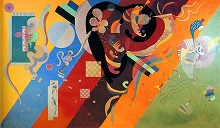 カンディンスキー《コンポジション Ⅸ》　1936