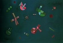 カンディンスキー《固定された飛翔》　1932