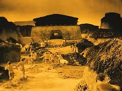 『ニーベルンゲン　第二部　クリームヒルトの復讐』 1924　約30分：フン族のエッツェル王の城