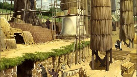 『鋼の錬金術師　シャンバラを征く者』 2005　約54分：ベルリンのウーファの撮影所、映画のセット