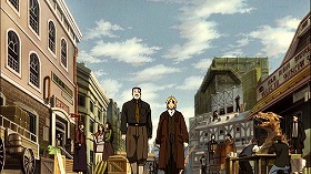『鋼の錬金術師　シャンバラを征く者』 2005　約54分：ベルリンのウーファの撮影所、映画のセット