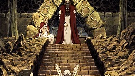 『鋼の錬金術師　シャンバラを征く者』 2005　約54分：ベルリンのウーファの撮影所、撮影中の映画の一場面