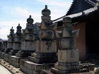 寒松院　藤堂家墓地　五輪塔　2026/05/11