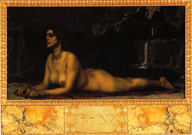 フランツ・フォン・シュトゥック《スピンクス（スフィンクス）》 1904